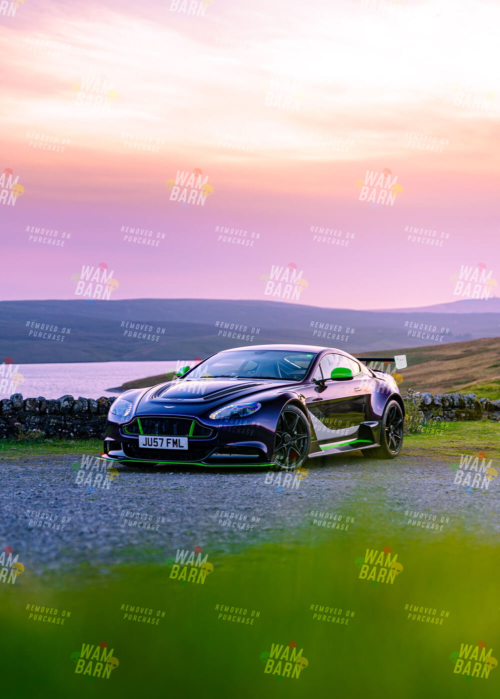 Aston Martin GT12 at Sunset