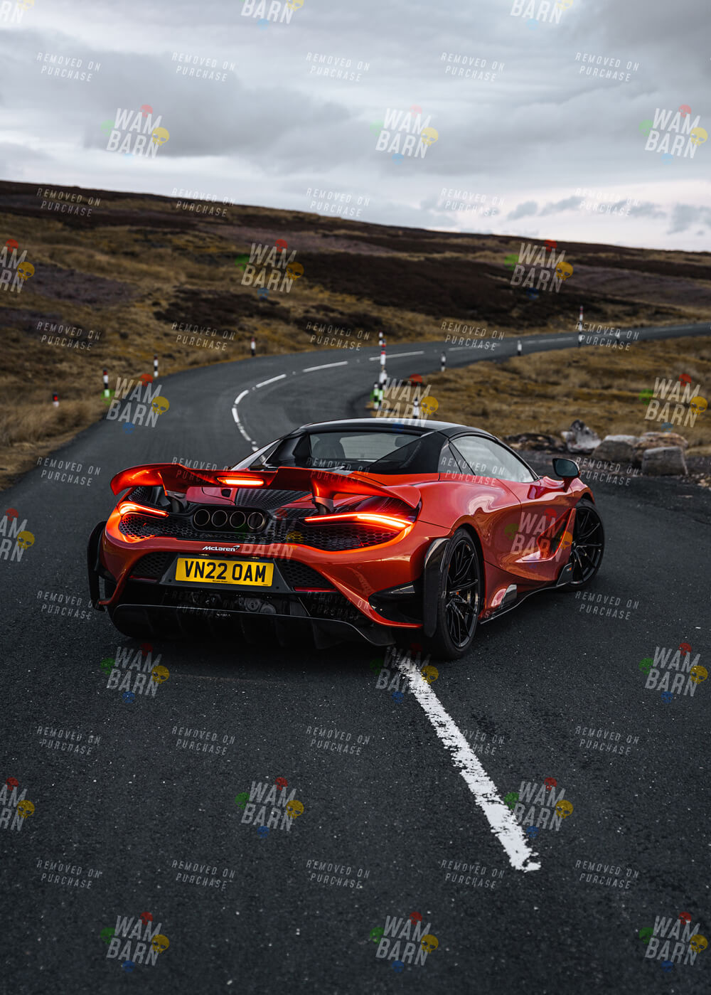 McLaren 765LT Spyder Sunset