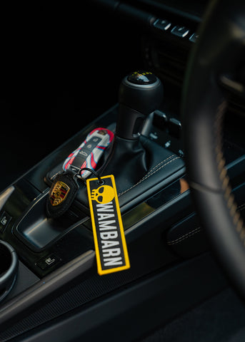 WAM Barn Remove Before Tag Keyring
