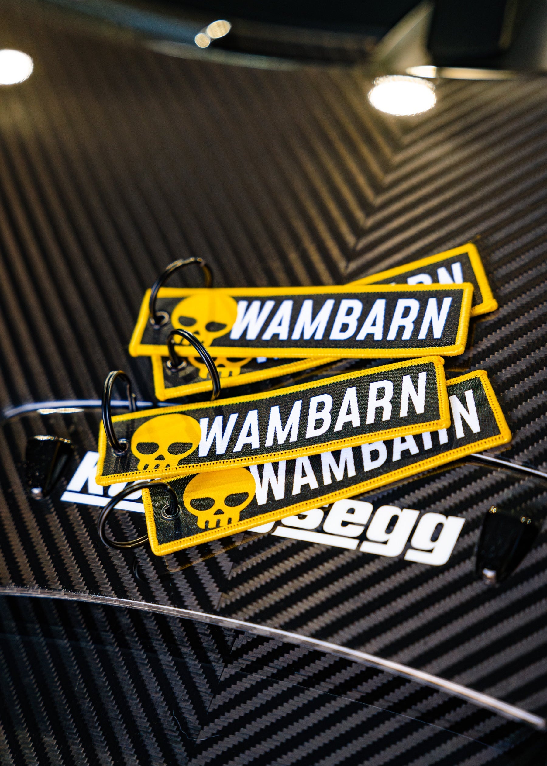 WAM Barn Remove Before Tag Keyring