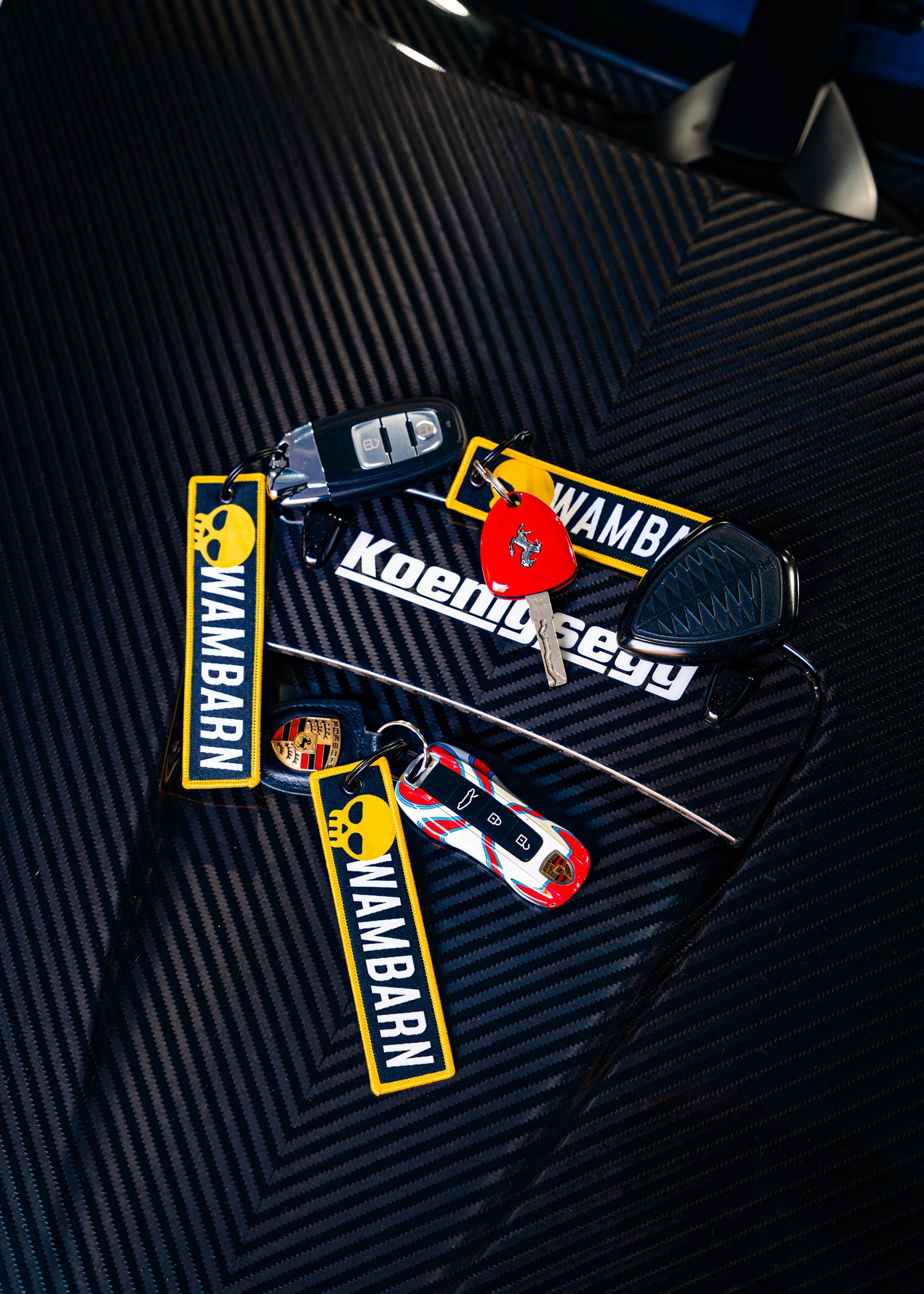 WAM Barn Remove Before Tag Keyring