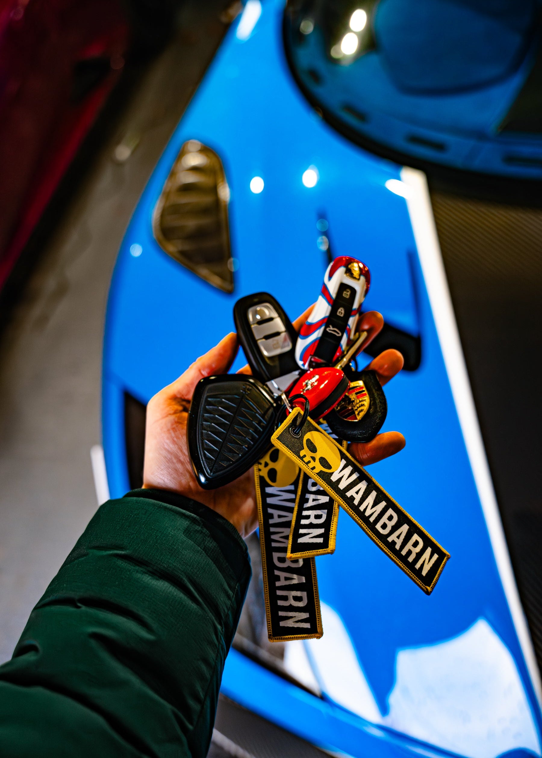 WAM Barn Remove Before Tag Keyring